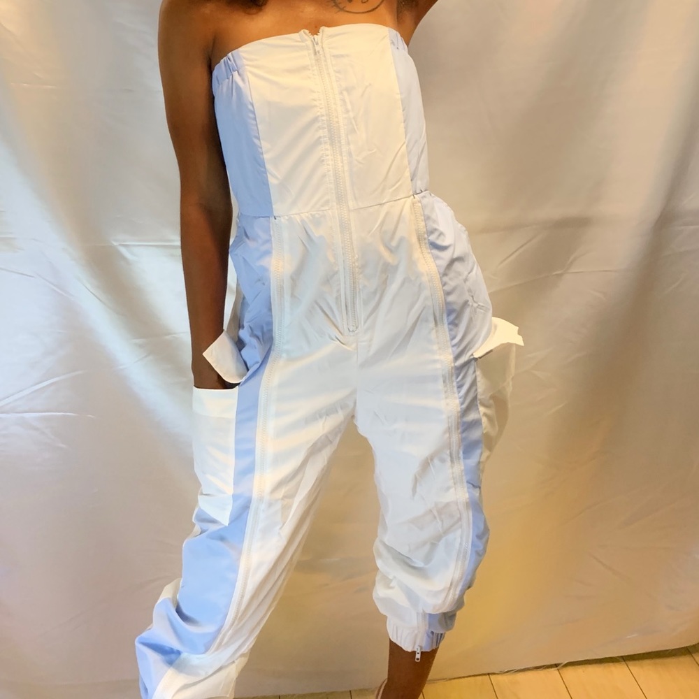 OFF THE SHOULDER JUMPSUIT